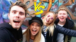 ZALFIE VS SOPPY PUBLIC CHALLENGE [upl. by Parcel]