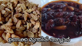 ഉണക്ക മുന്തിരി കൊണ്ട് കിടിലൻ അച്ചാർTastyampyummy Ep61raisins achar [upl. by Engelhart]