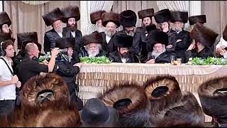 Tolna Rebbe Speaking At The Wedding  Cheshvan 5785 [upl. by Eiuqcaj593]