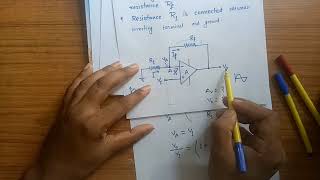 LECTURE6 NONINVERTING AMPLIFIER [upl. by Ellerd]