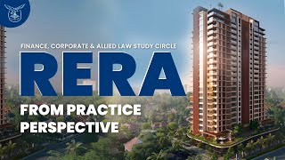 Finanace Corporate amp Allied Laws Study Circle Meeting on RERA  From Practice Perspective [upl. by Judie]