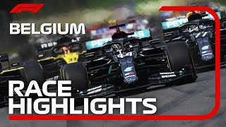 2020 Belgian Grand Prix Race Highlights [upl. by Lolanthe]