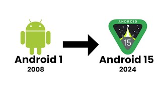 From Cupcake to Android 15 The Ultimate Android Evolution [upl. by Leiand]