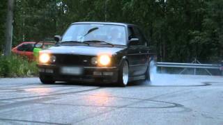 E28 M535 Turbo Burnout [upl. by Amlez]