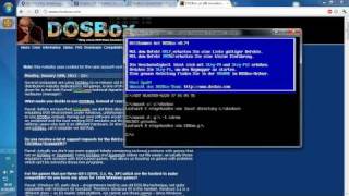 Anleitung für der Dosbox  Deutsch German  Howto  Tutorial [upl. by Shir460]