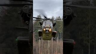 Sound on Do you know the name of this mighty German Air Force helicopter [upl. by Azitram131]