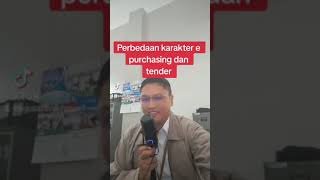 Perbedaan karakteristik E PURCHASING dan Tender [upl. by Toll]