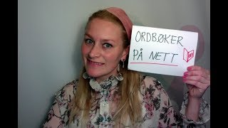 Video 537 ORDBØKER PÅ NORSK Karenses anbefalinger [upl. by Asetal516]