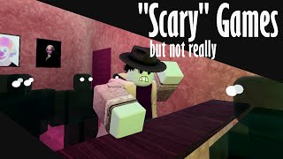 ROBLOXs quotScaryquot Games [upl. by Erdnassak]