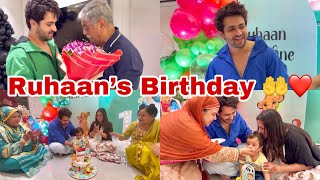 Ruhaan ka 1st Birthday  Alhamdulillah 🤲❤️  Shoaib Ibrahim  vlog [upl. by Faruq]