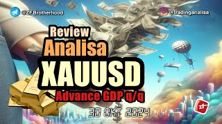 REVIEW Analisa Teknikal XAUUSD tgl 30 Okt 2024 [upl. by Khanna809]