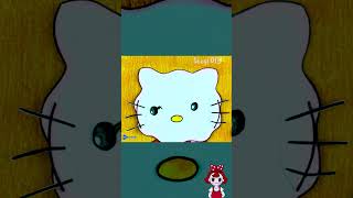 Sanrio Blind Bag ASMR  How To Dress Up As HELLO KITTY  Stop Motion Paper DIY [upl. by Enahsal]