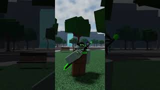 Do not litter please 💀💀 The Strongest Battlegrounds ROBLOX shorts [upl. by Acinej]