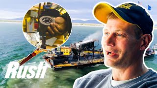 Shawn Pomrenke Builds Makeshift Ball Bearing To Fix Alternator Belt  Bering Sea Gold [upl. by Ahsienroc]