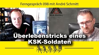 Geheime Überlebenstricks eines KSKSoldaten – Was uns wirklich erwartet mit André Schmitt FG 098 [upl. by Ecirehs]