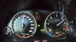 BMW 530d F10 258 bhp stock 0  100 acceleration test [upl. by Eslehc822]