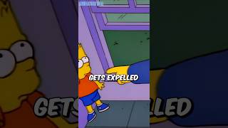 What Happens When Bart Gets Expelled thesimpsons [upl. by Artair]