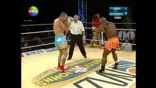 A1 Kick Box Head Hunter amp Morand Mickael 1 Raund Tarık Solak [upl. by Azzil]