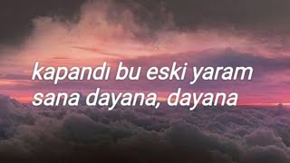 kapandı bu eski yaram salıncak  slowed  lyrics [upl. by Ariaes]