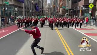 QCSB quotMacNamaras Bandquot  2024 Philadelphia St Patricks Day Parade [upl. by Eiclud]