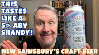 Sweet As Pacific IPA  By the Horns x Jiddler’s Tipple  New Sainsbury’s Beer [upl. by Ayikan822]