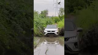 Fortuner🦅legender eagleeyes views viralshort offroad mudbath 4x4 support likes subscribe [upl. by Anallise]