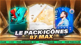 Le Premier Pack Icône de lAnnée 87 de GEN MAX sur FC 25 Ultimate Team avec 0€ [upl. by Ecinnaj779]