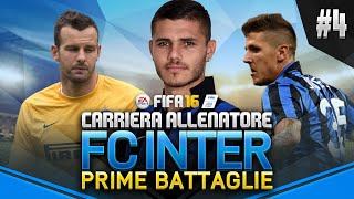 FIFA 16 CARRIERA ALLENATORE INTER  EP4  IL DERBY DI MILANO [upl. by Calista]