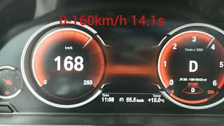 BMW X5M 50d acceleration [upl. by Elena]