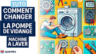 Comment changer la pompe de vidange sur une machine à laver [upl. by Edwin105]