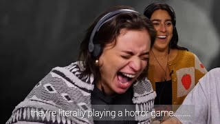 Angela Giarratana being an ABSOLUTE MENACE on Smosh Games smosh games funny residentevil [upl. by Ffilc]