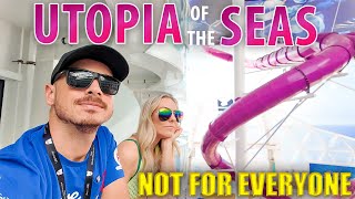 Utopia of the Seas CRUISE REVIEW Royal Caribbeans NEWEST Ship 2024  Cruise Vlog [upl. by Nicolais493]