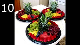 20 Arreglos Frutales Hermosos Y Cascadas Para Tu Fiesta [upl. by Palla]