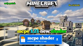 Best realistic shaders for minecraft pe  2025 best new shader for android [upl. by Eirased]