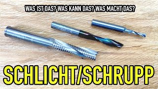 Schlicht und Schruppfräser  Was ist den das  Mikes Toolshop [upl. by Schechter]