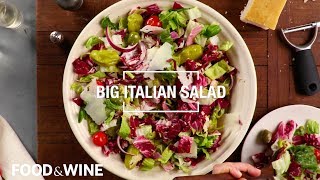 Big Italian Salad  Food amp Wine [upl. by Gnel147]