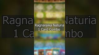 Ragnaraika Naturia Deck Combo Guide shorts masterduel yugiohmasterduel YuGiOh Master Duel [upl. by Nevla]