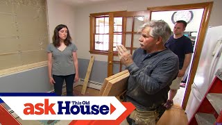 How to Cut a PassThrough in a Load Bearing Wall  Ask This Old House [upl. by Susana]