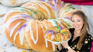 King Cake an Easier Version of the Mardi Gras Classic [upl. by Ydospahr]