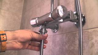 Shower ShutOff valve Shower Flow Control Stop Valve Saving Water [upl. by Notnef19]