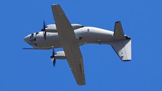 RIAT 2022 C27J Spartan Italian Air Force Aerobatic Demo [upl. by Sheela]