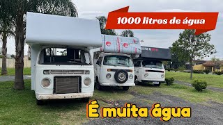 1000 litros de água no Motorhome [upl. by Talia125]