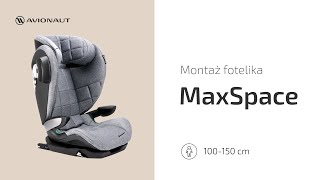 PL Montaż fotelika Avionaut MAXSPACE za pomocą systemu Isofix [upl. by Lenore]