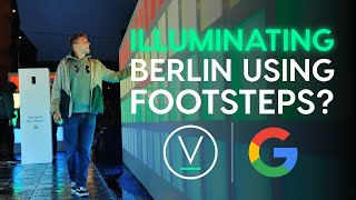 Pavegen and Google illuminated Berlin [upl. by Lotte412]