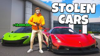 Stealing Cars From Black Market Dealership in GTA 5 RP [upl. by Yelehsa23]