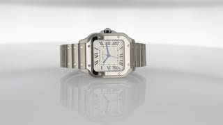 Cartier Santos Ref WSSA0029 [upl. by Stanislaus]