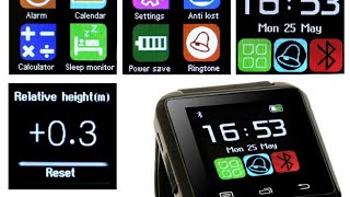 U8 Smart watch firmware fix [upl. by Diannne164]