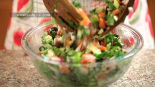 Fattoush Salad Healthy Salad recipe [upl. by Ahsiekin]