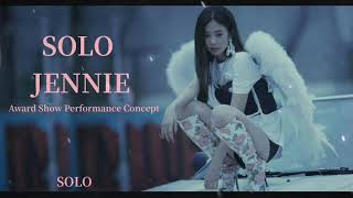 JENNIE  INTRO  SOLO  DANCE BREAK Award Show Performance Concept REMIX VERSION [upl. by Aniratac]