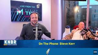 Tom Tolberts Last Show Steve Kerr Full Interview [upl. by Aniahs20]